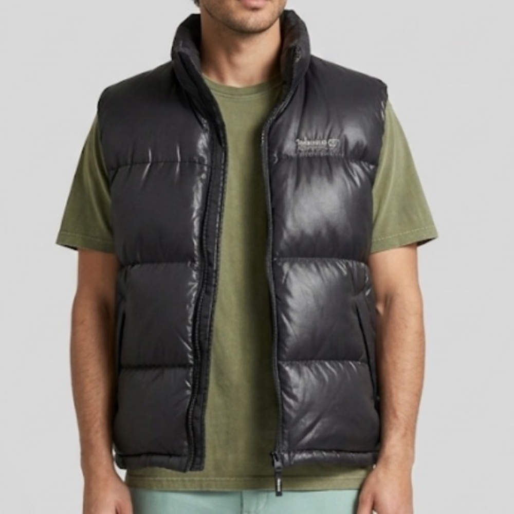 Timberland Vintage 90’s Performance Black Quilted Puffer Vest